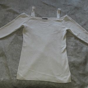 White knit top